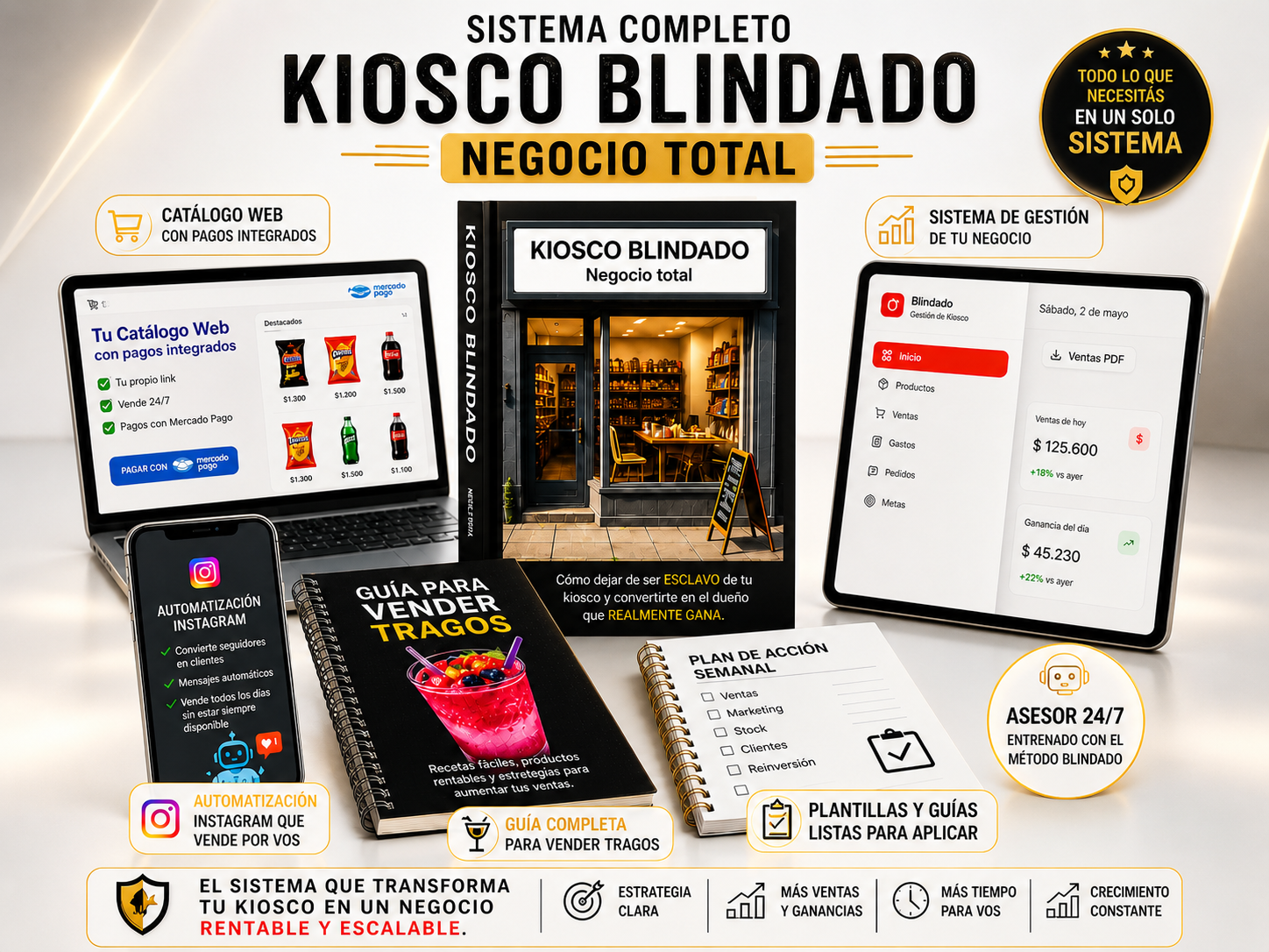 Blindado - negocio total